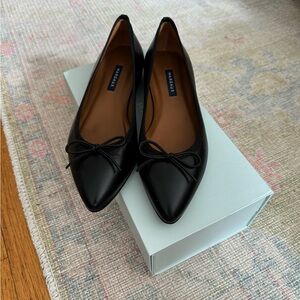 Margaux Black Pointe Flats